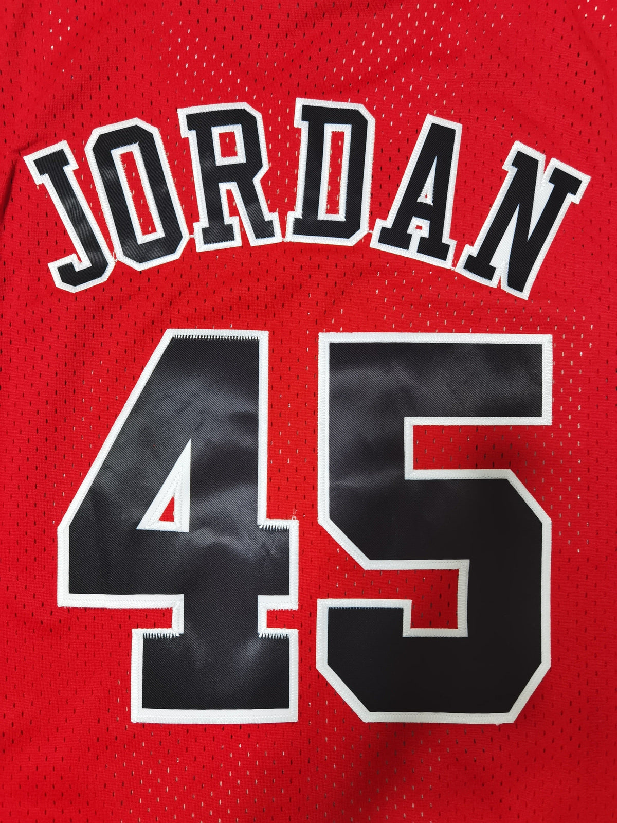 Men's Chicago Bulls Michael Jordan #45 NBA Red Mitchell&Ness Swingman Jerseys