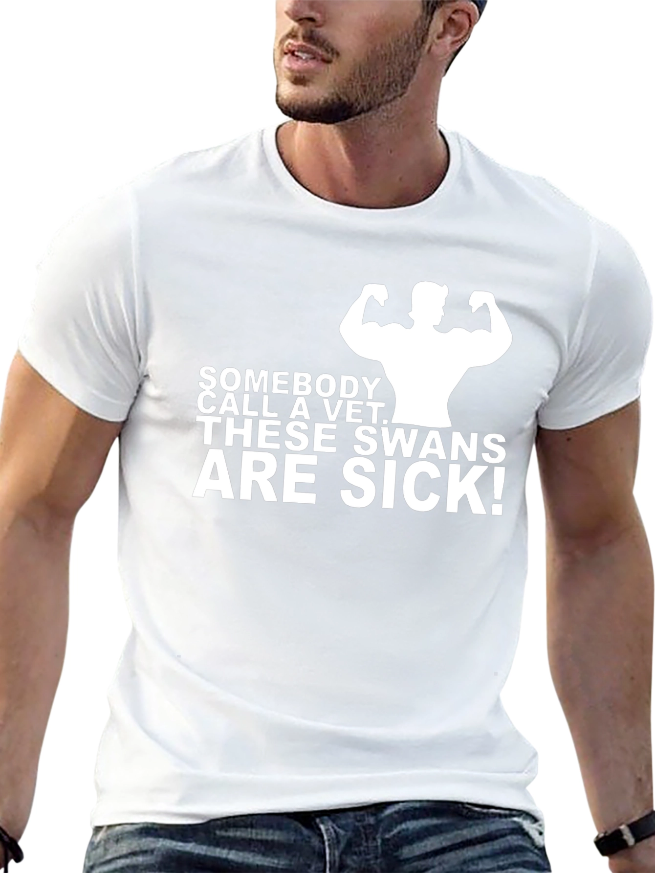 Sick Swans Graphic T-Shirt
