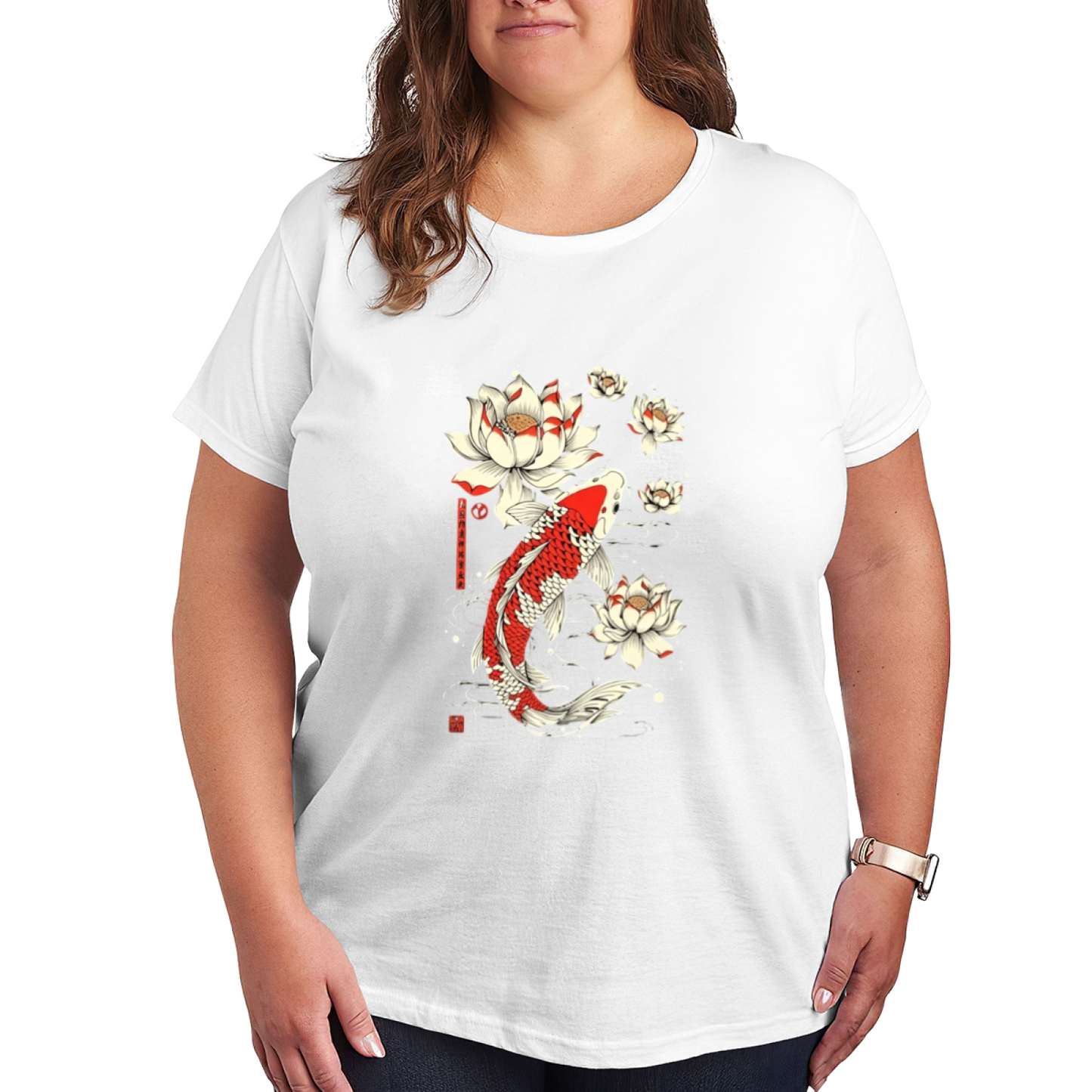 Tiny Ocean Turtle Pocket Print Beach Casual Tee