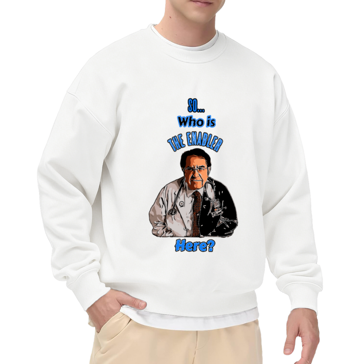 Funny Coffee Obsessed Sarcastic Quote Graphic Crewneck Sweatshirt
