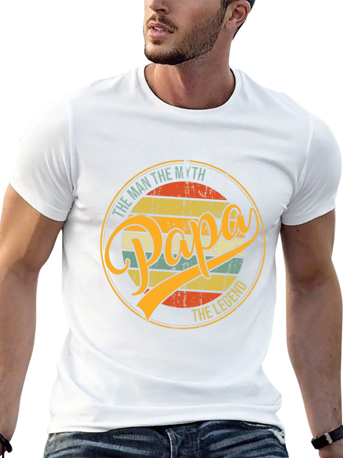 Papa The Man The Myth The Legend T-Shirt