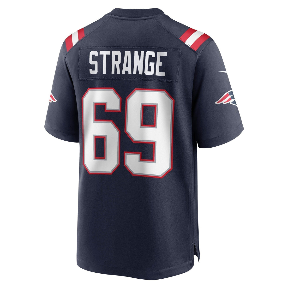 Cole Strange New England Patriots Nike Game Jersey - Navy