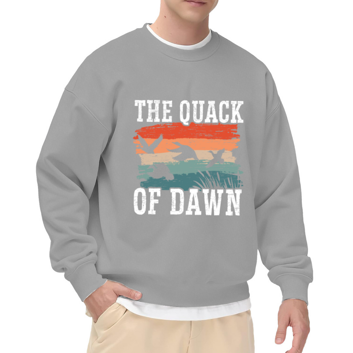 When I Snap You¡¯ll Be The First To Go Funny Viral Meme Crewneck Sweatshirt