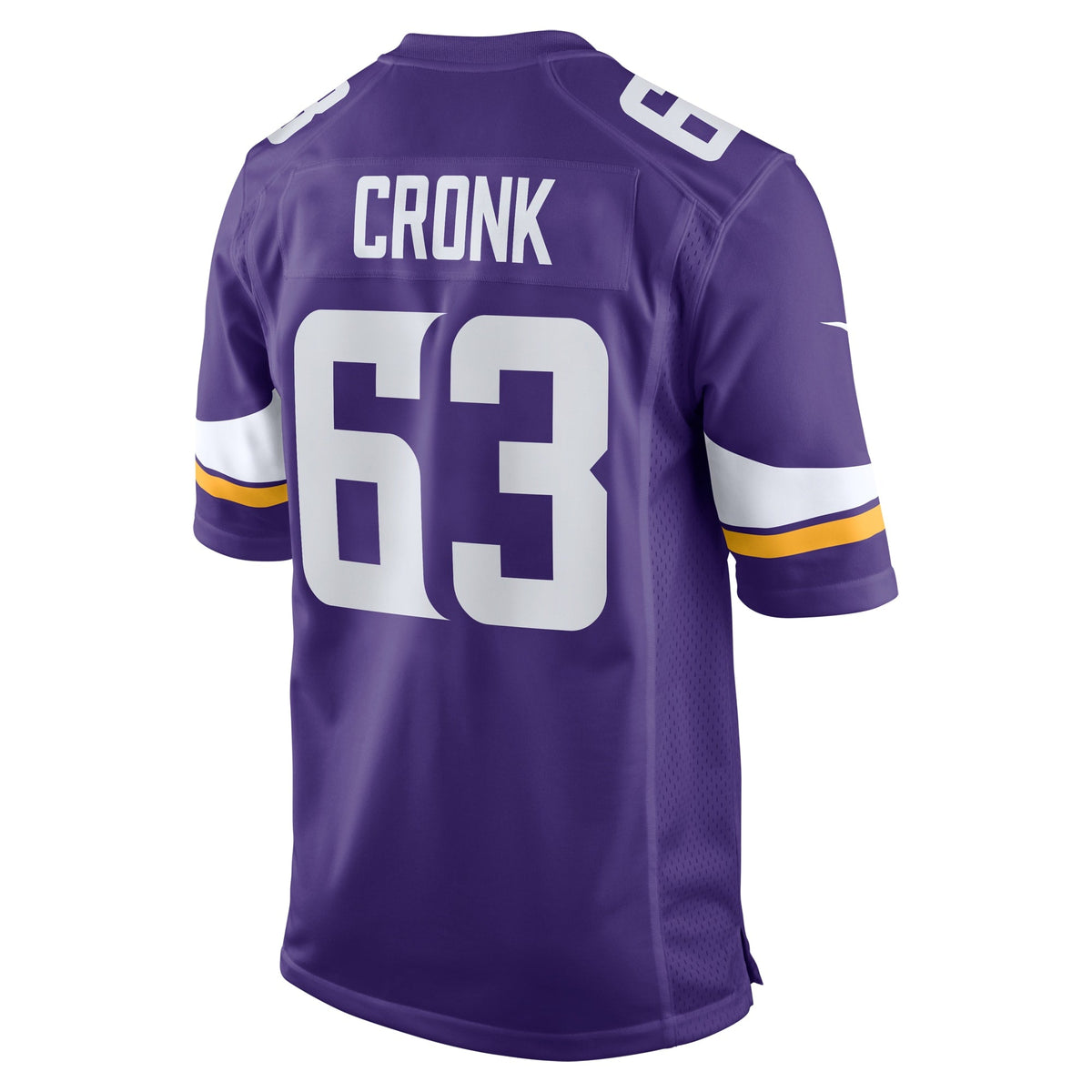 Coy Cronk Minnesota Vikings Nike Team Game Jersey - Purple