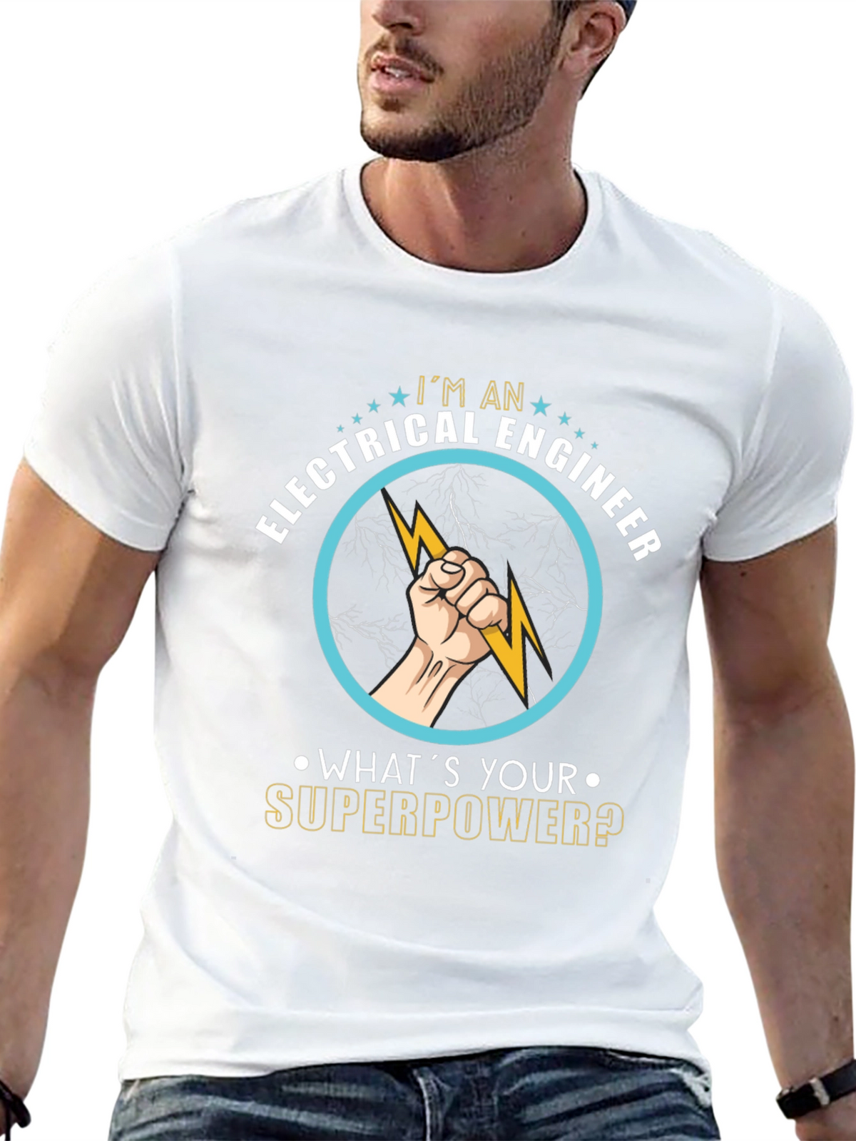 Electrical Engineer Superpower T-Shirt
