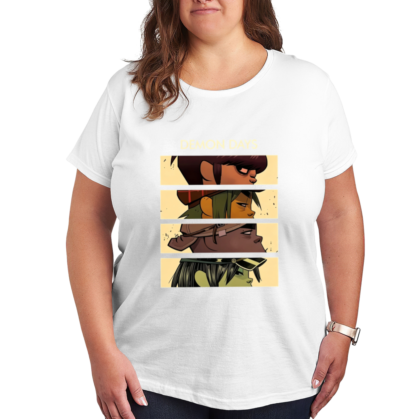 Demon Days Gorillaz Classic Album Fan T-Shirt