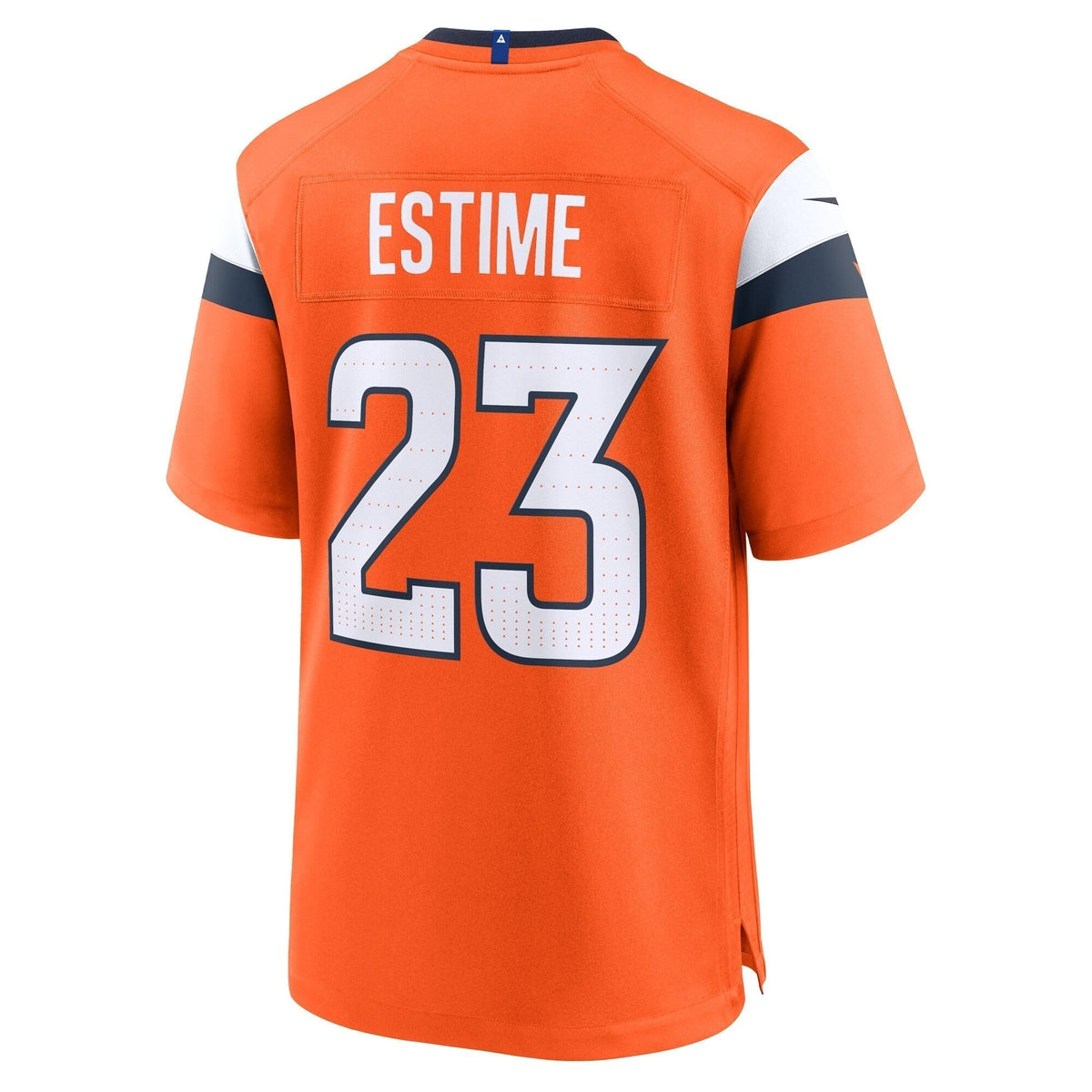 Audric Estime Denver Broncos Nike Team Game Jersey - Orange