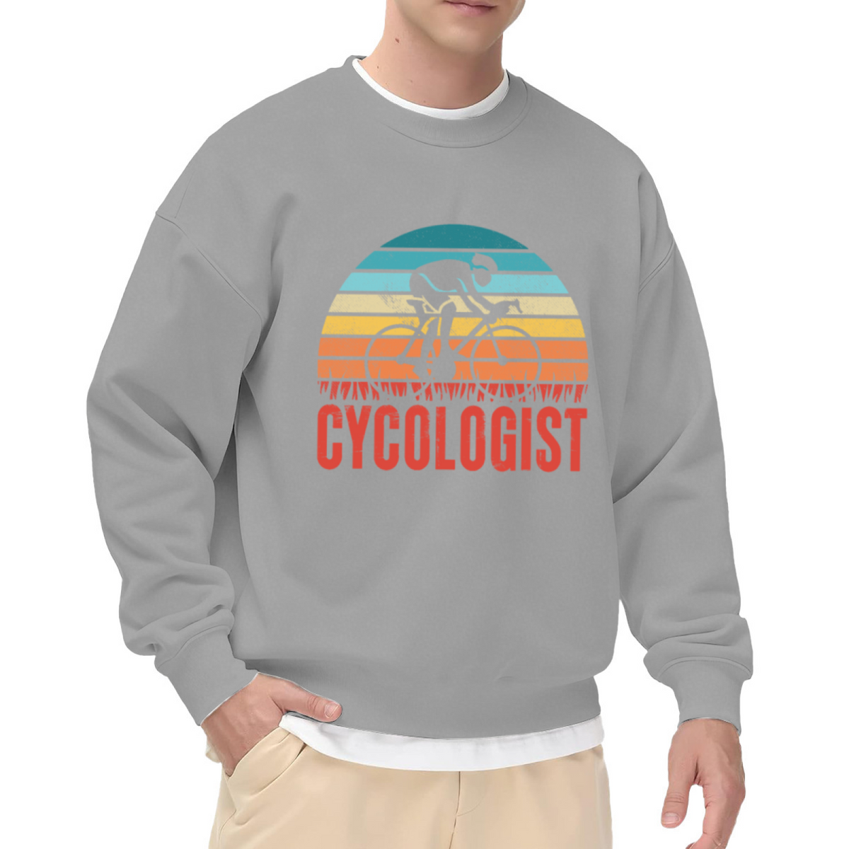 Distressed Coach Vintage Sports Team Coach Crewneck Sweatshirt
