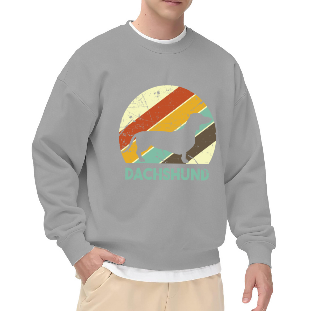 Skull With Sunglasses Cool Trendy Graphic Crewneck Sweatshirt
