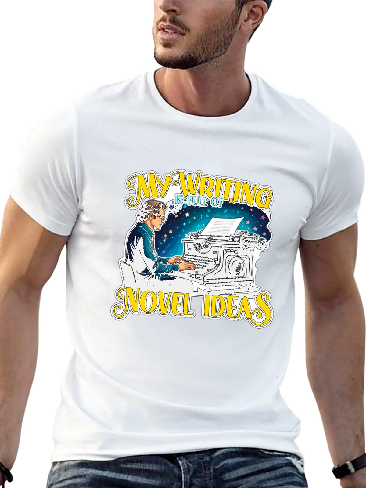 Writers Novel Ideas Graphic Tee
