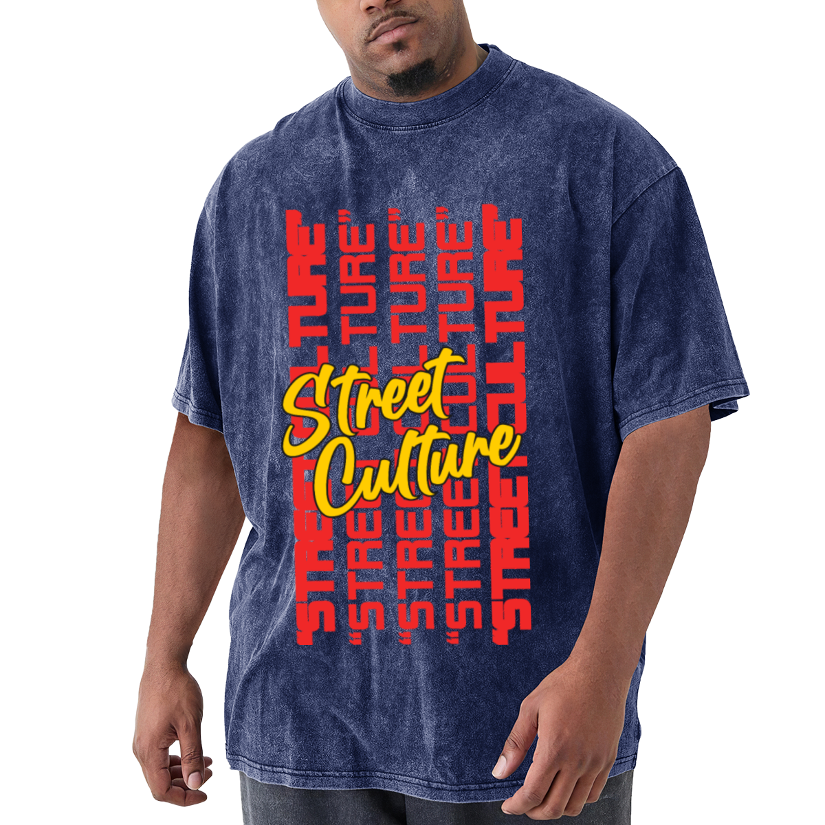 Street Culture Stacked Text