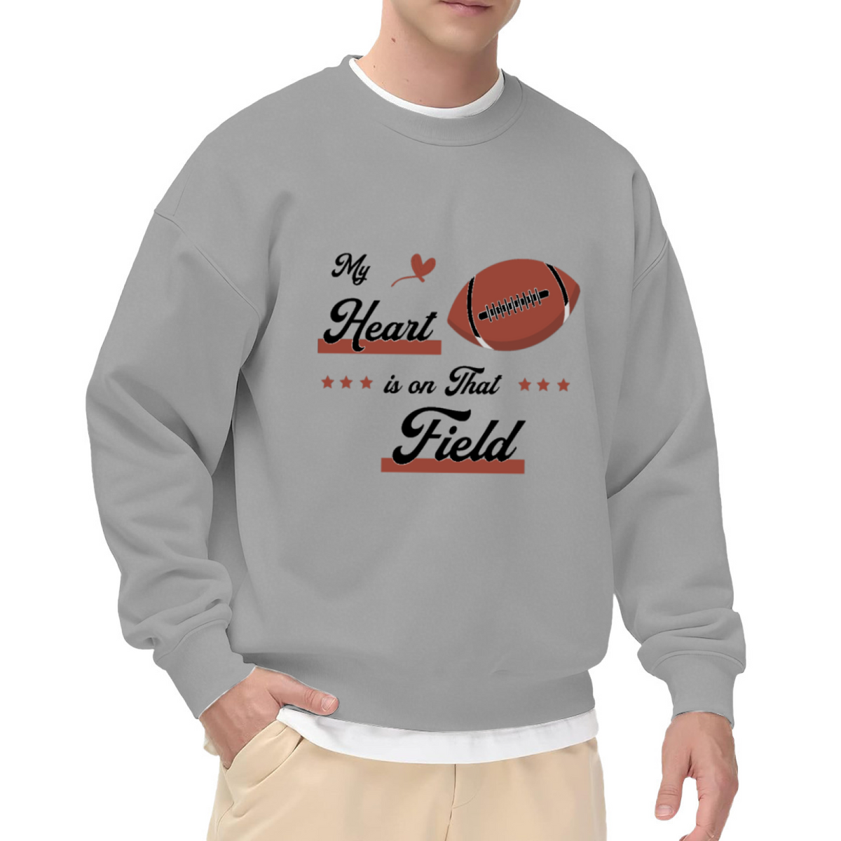 Funny Retro Cat Coffee Lover Graphic Crewneck Sweatshirt