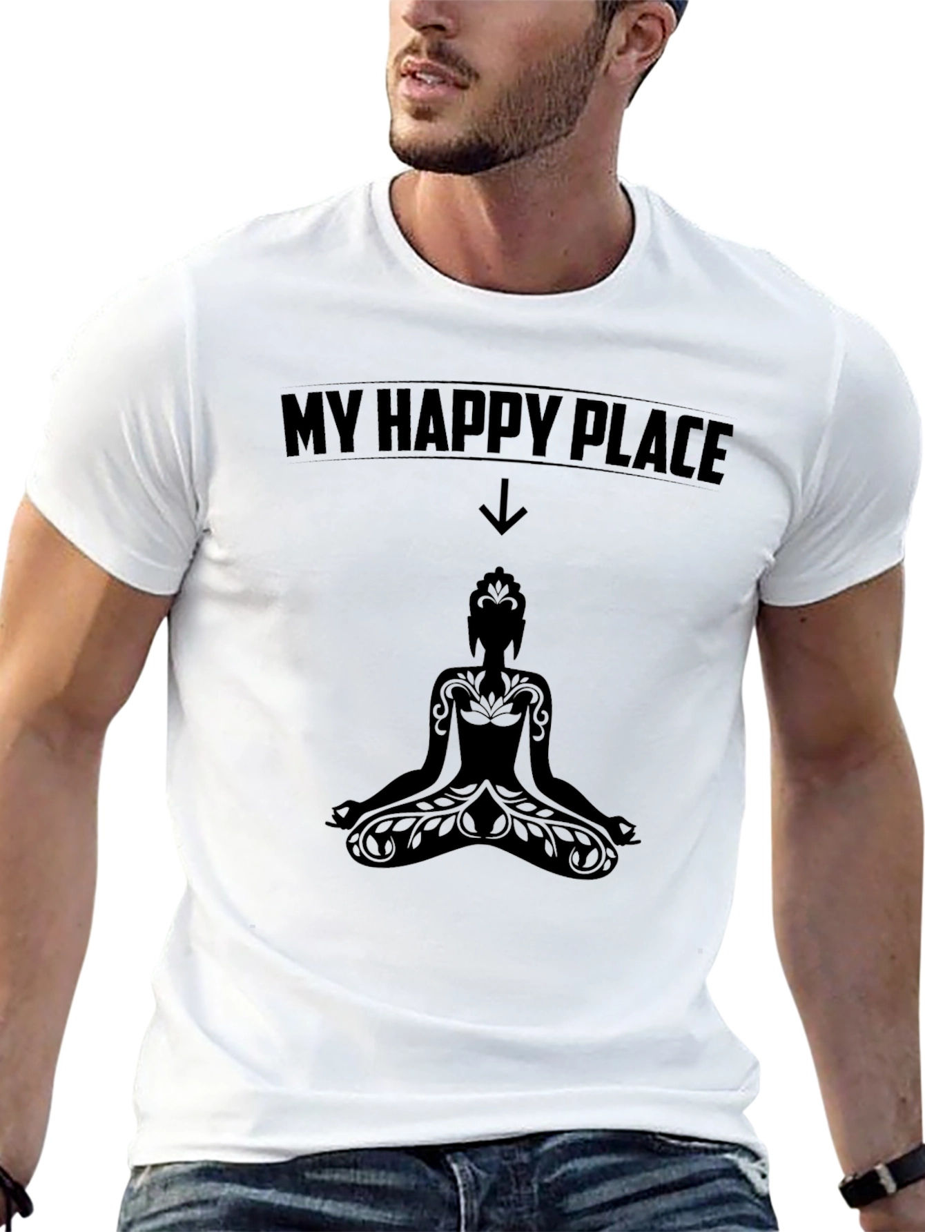 My Happy Place Meditation T-Shirt