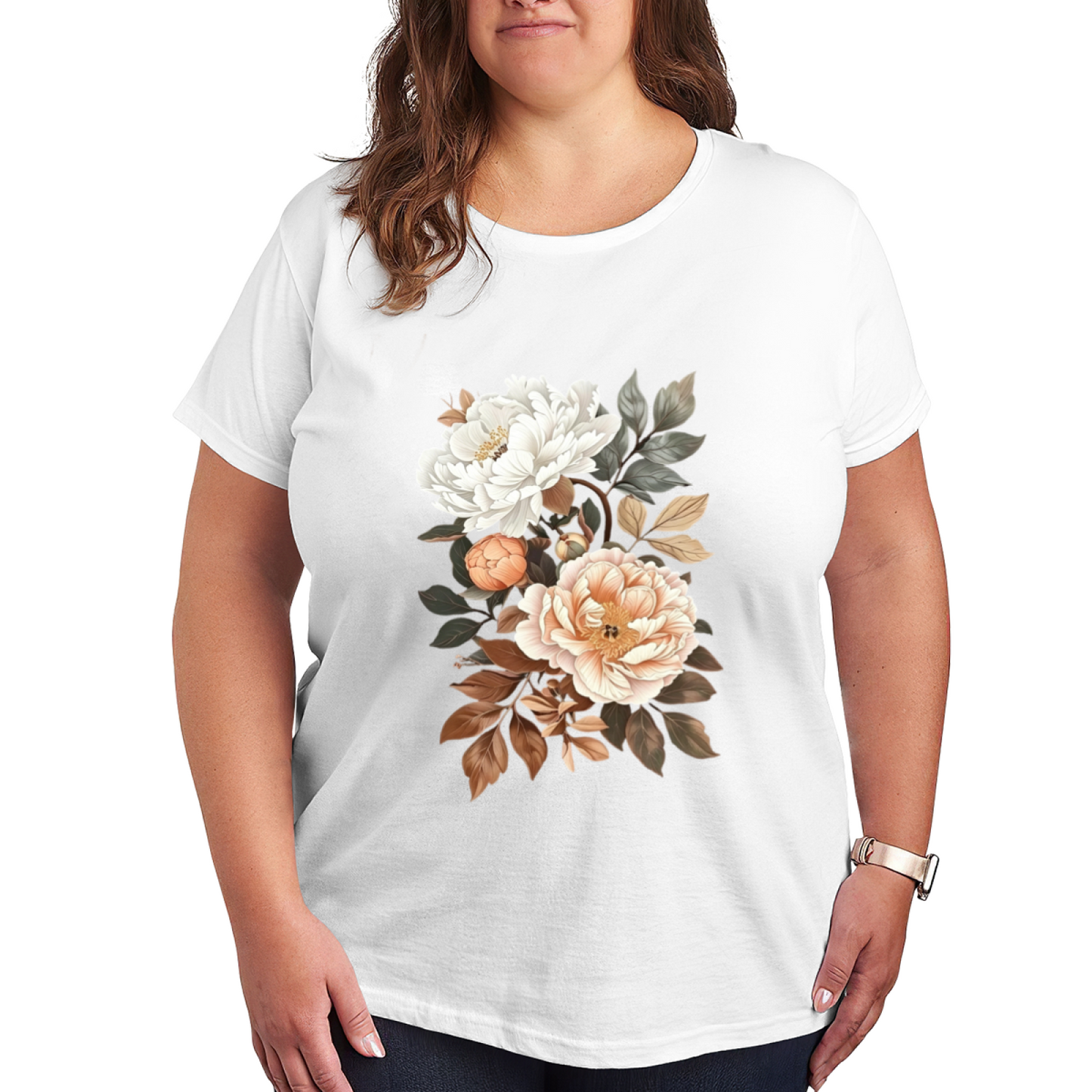 Floral La Mamá Más Chingona Latina Mom Graphic Tee