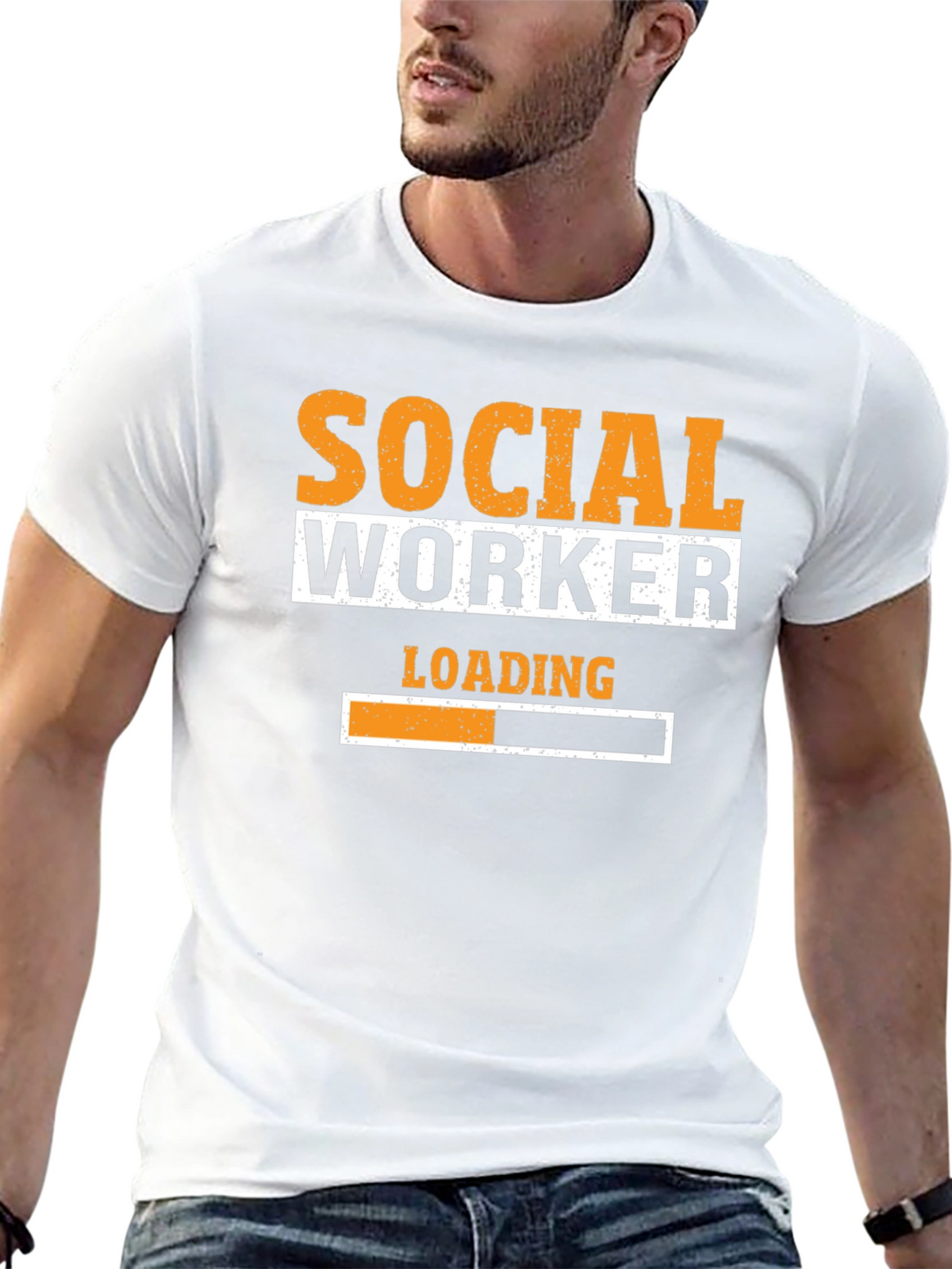 Social Worker Loading T-Shirt