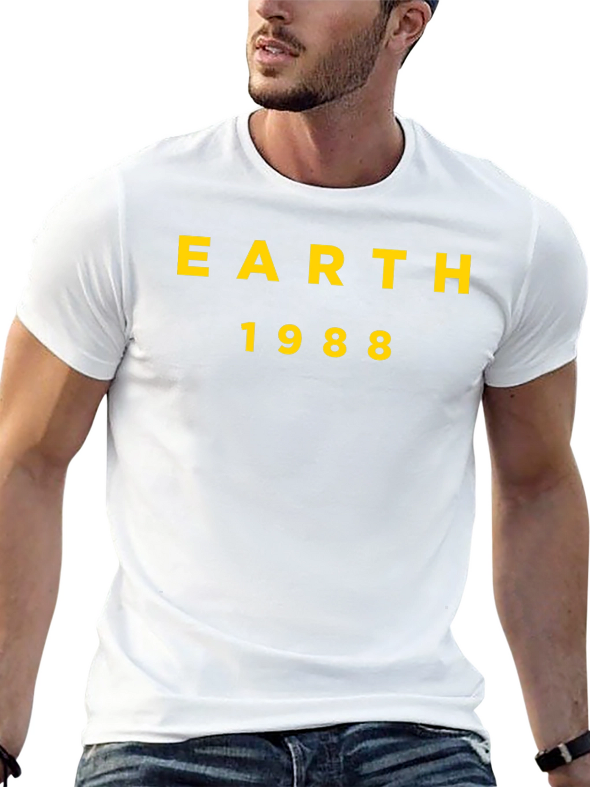 Earth 1988 Graphic T-Shirt - Black