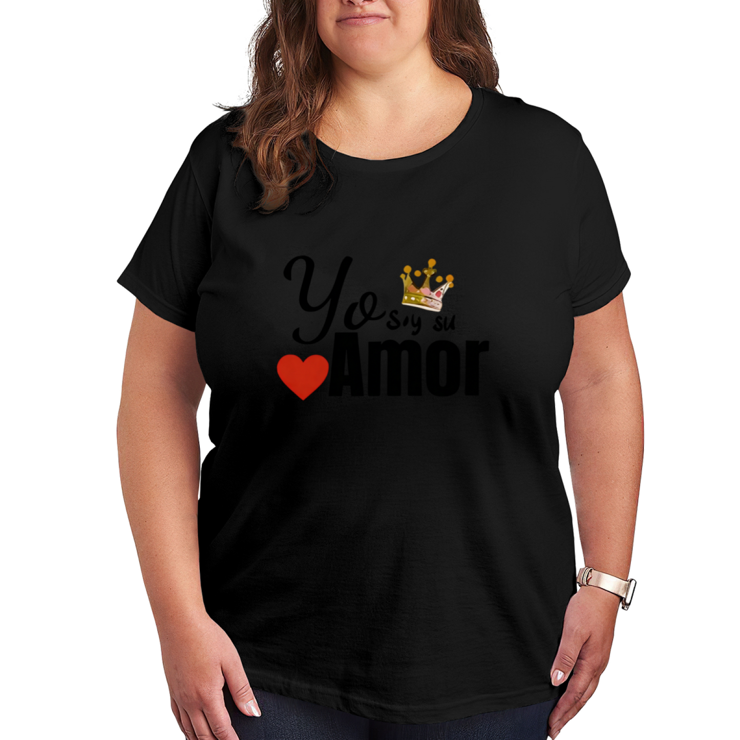 Black & Yellow Gothic Butterfly Cluster Tee