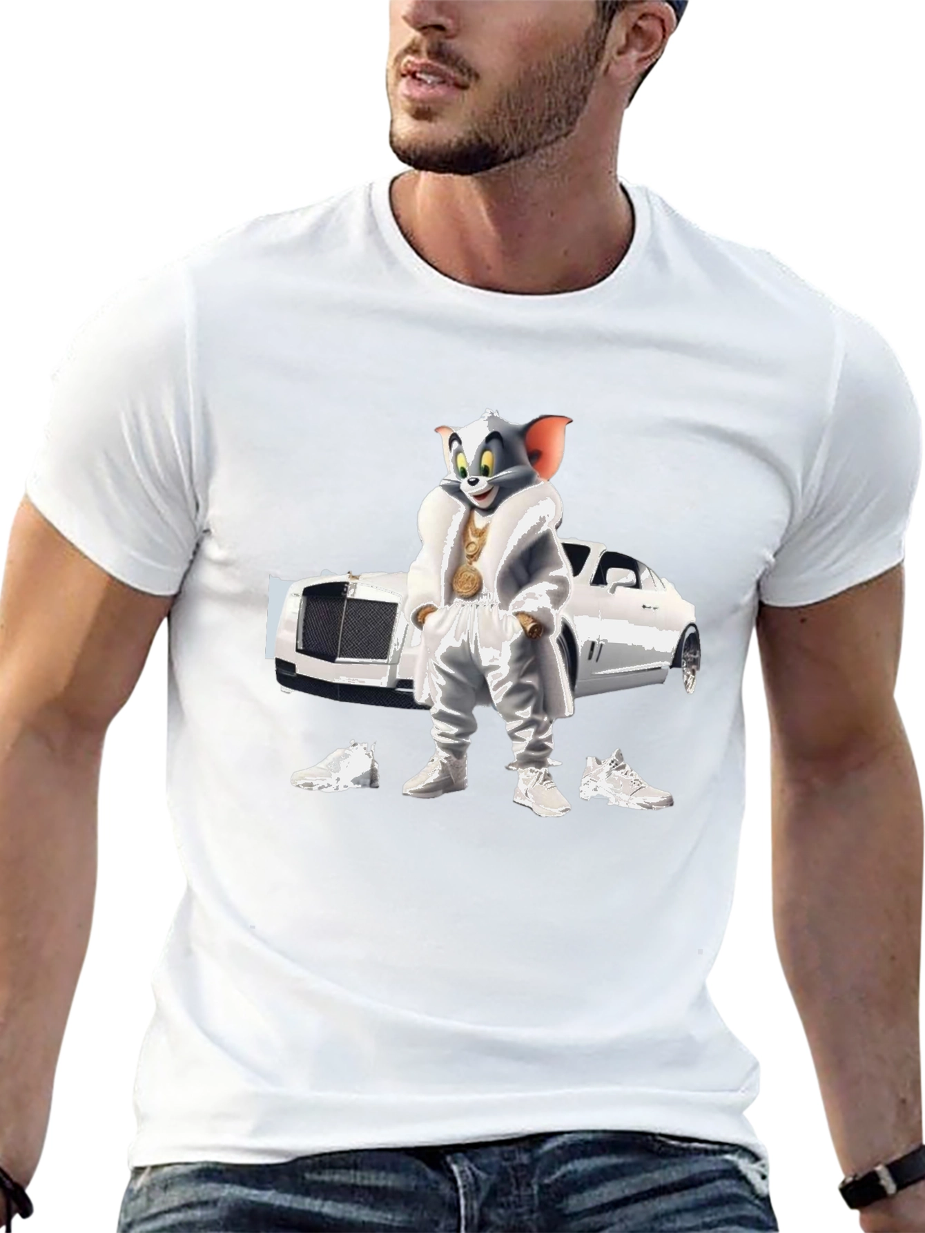 Tom & Jerry Pimp Style T-Shirt