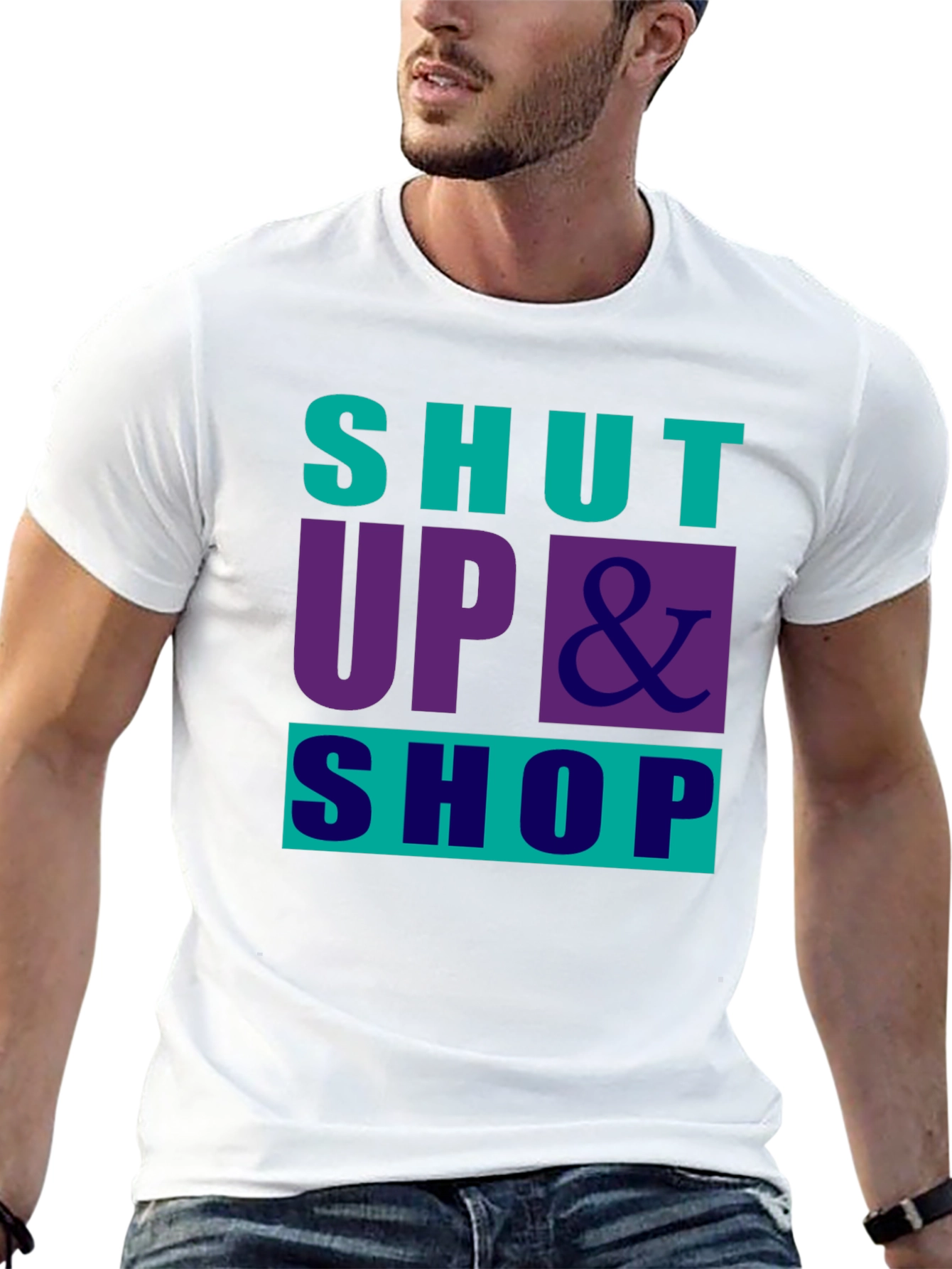 Shut Up & Shop Graphic Tee