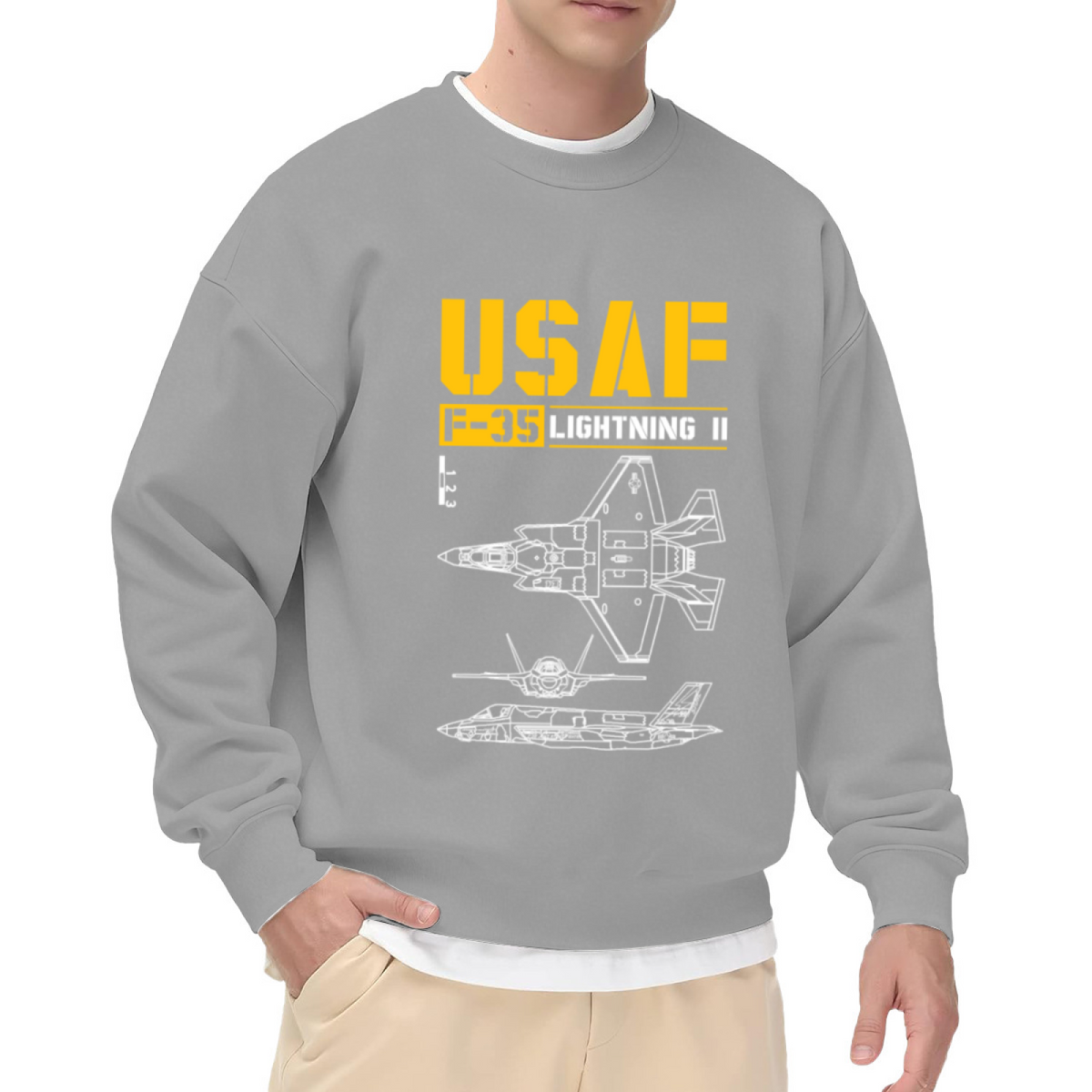 Dreamy Teal Blue Flying Butterflies Crewneck Sweatshirt