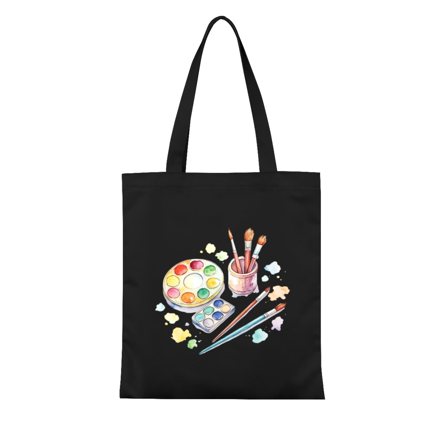Retro Dachshund Dog Canvas Tote | Warm Neutral Tone Versatile Everyday Handbag