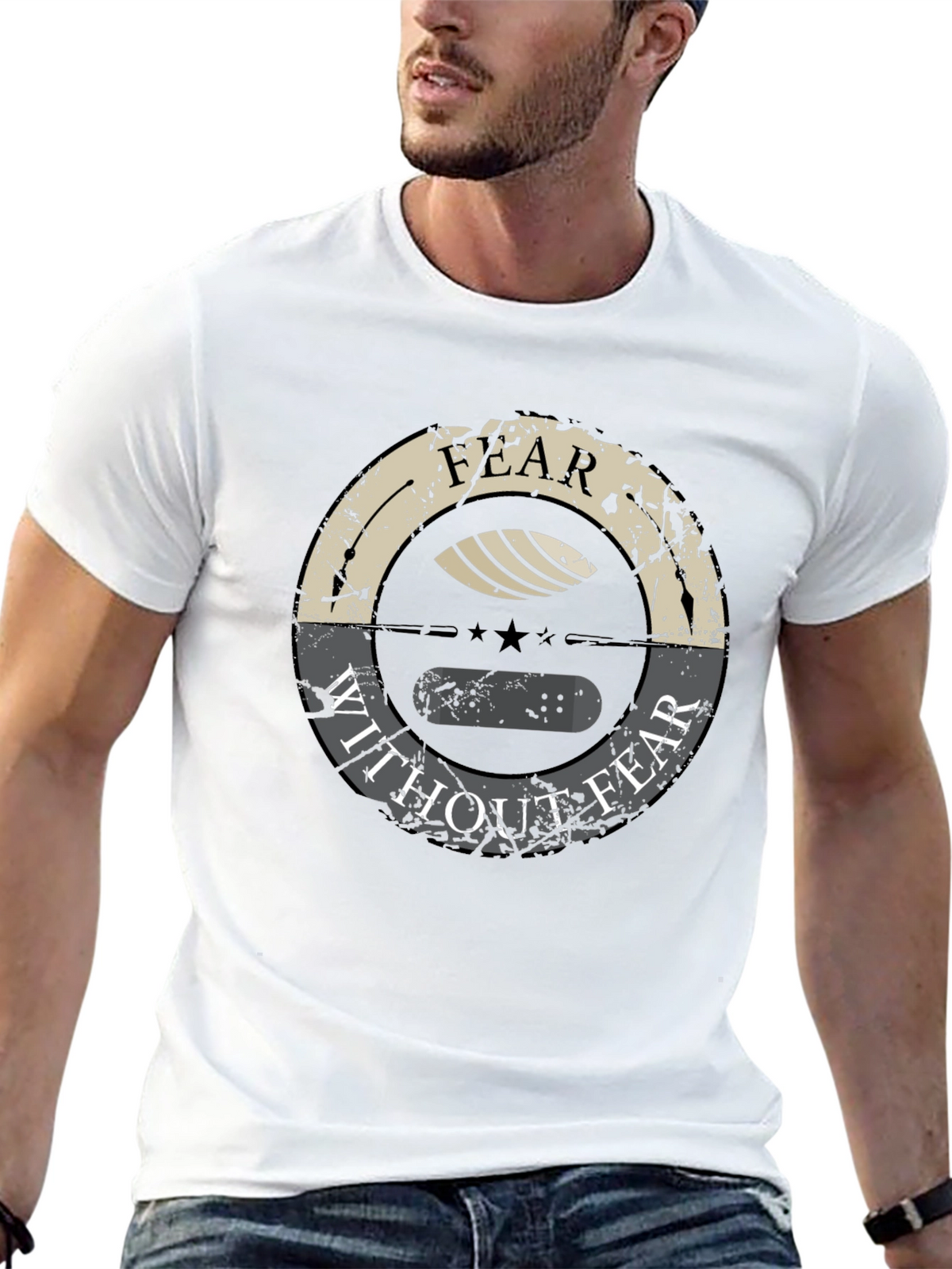 Fear Without Fear Graphic Tee - Premium Cotton