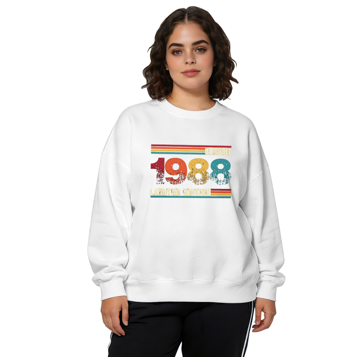 Classic 1988 Limited Edition Retro Vintage Crewneck Sweatshirt