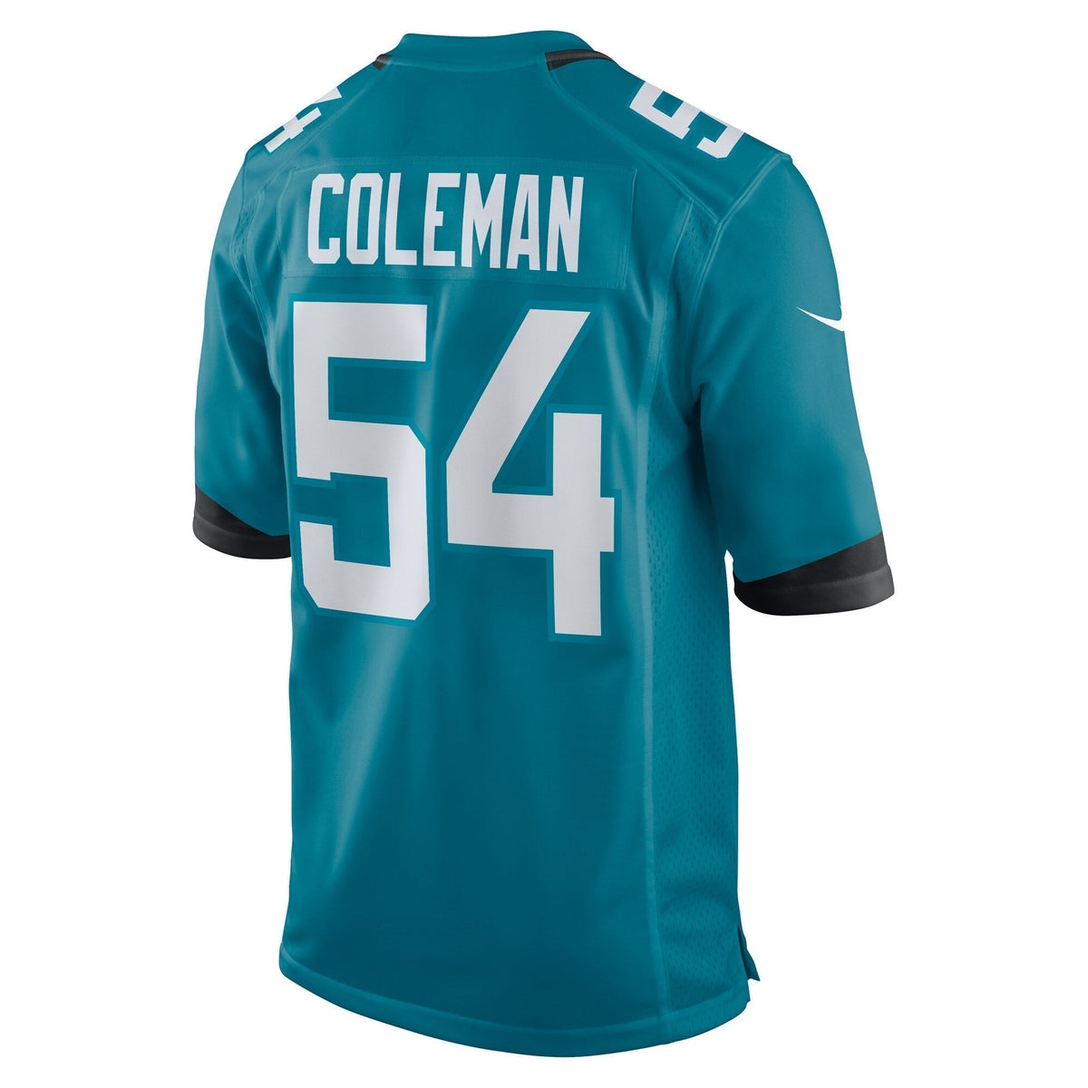 DJ Coleman Jacksonville Jaguars Nike Game Jersey - Teal