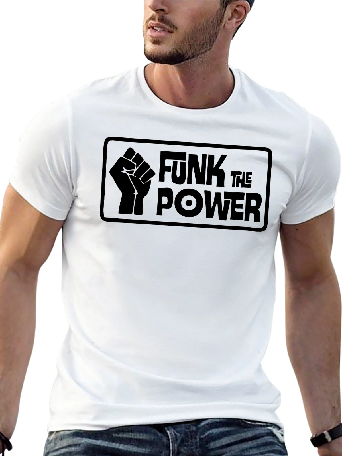 Funk The Power Graphic Tee - Black