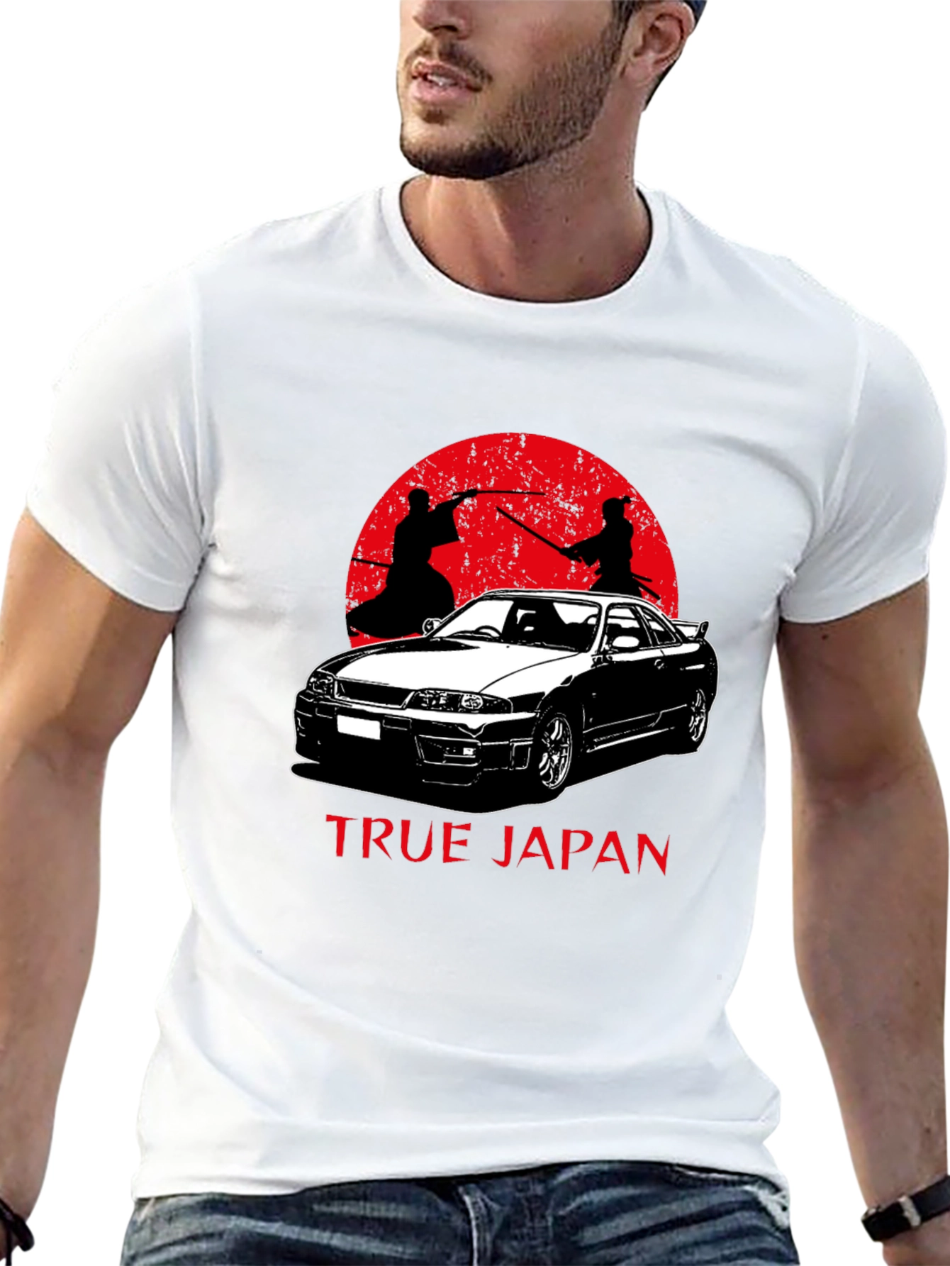 True Japan Car Graphic T-Shirt