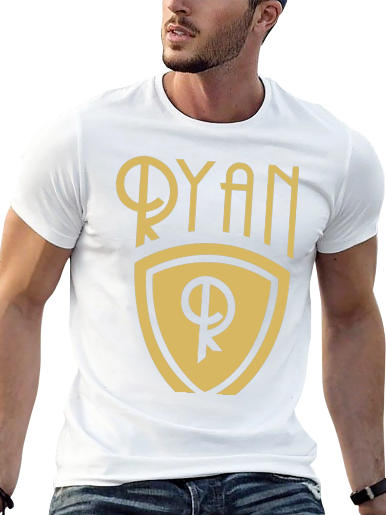 Ryan Crest Graphic T-Shirt - Black