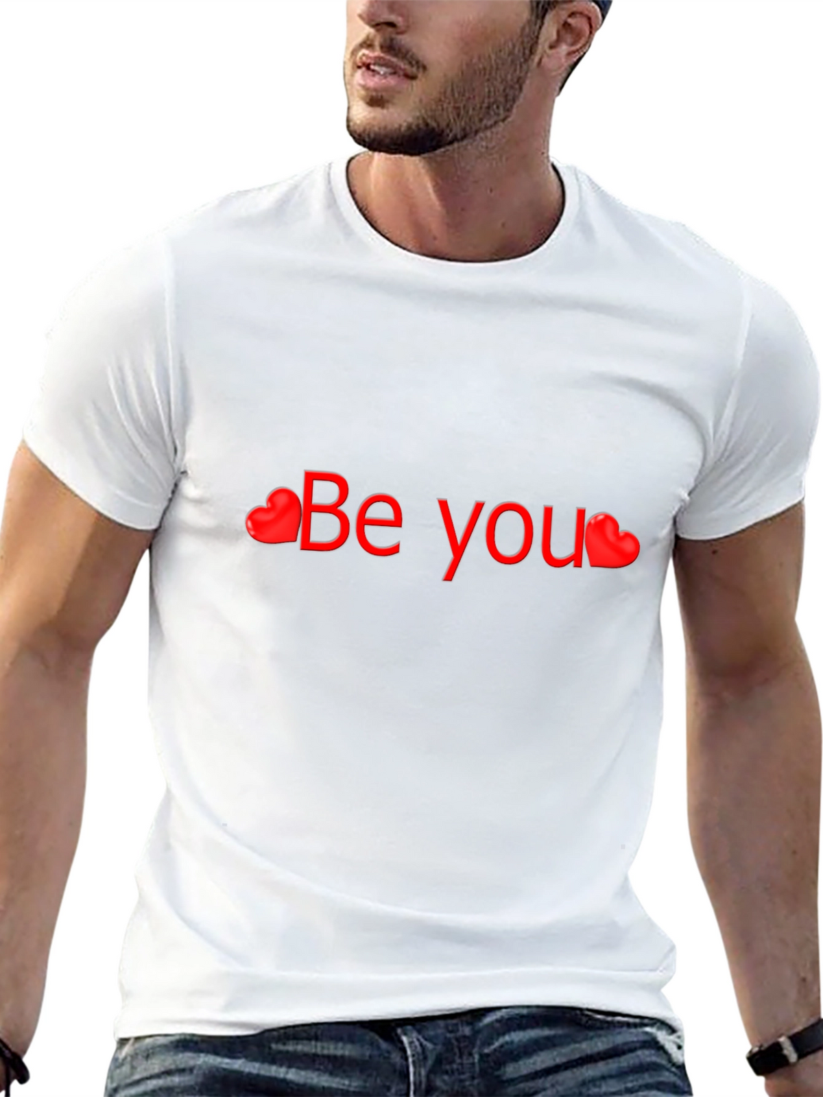 Be You Graphic Tee - Stylish Comfort