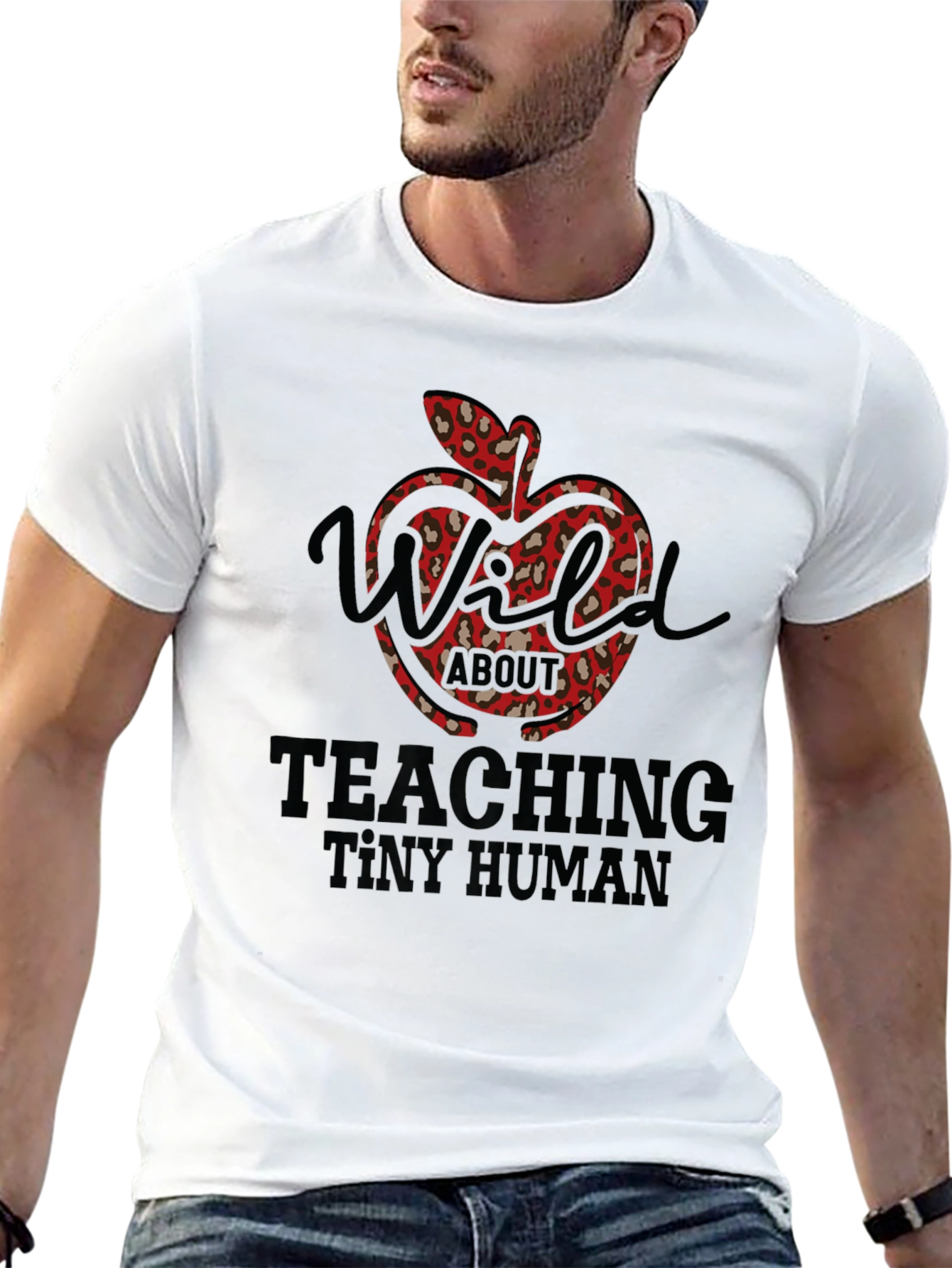 Wild About Teaching Graphic Tee - Teacher Appreciation