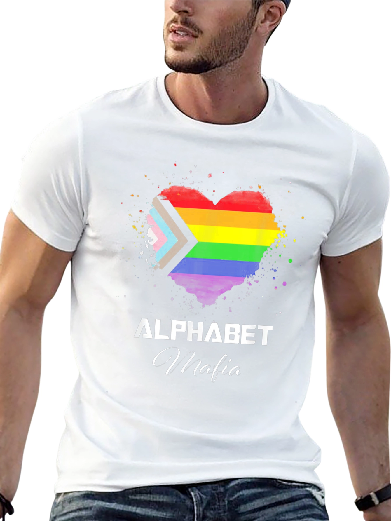 LGBT Pride Alphabet Mafia Graphic T-Shirt