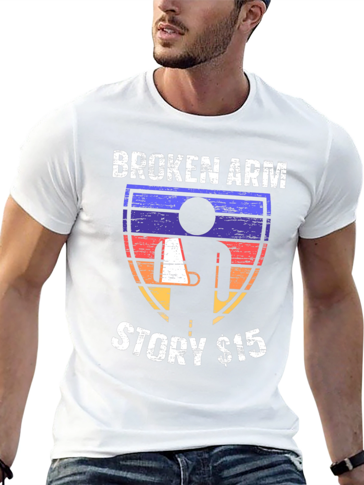 Broken Arm Story Graphic Tee
