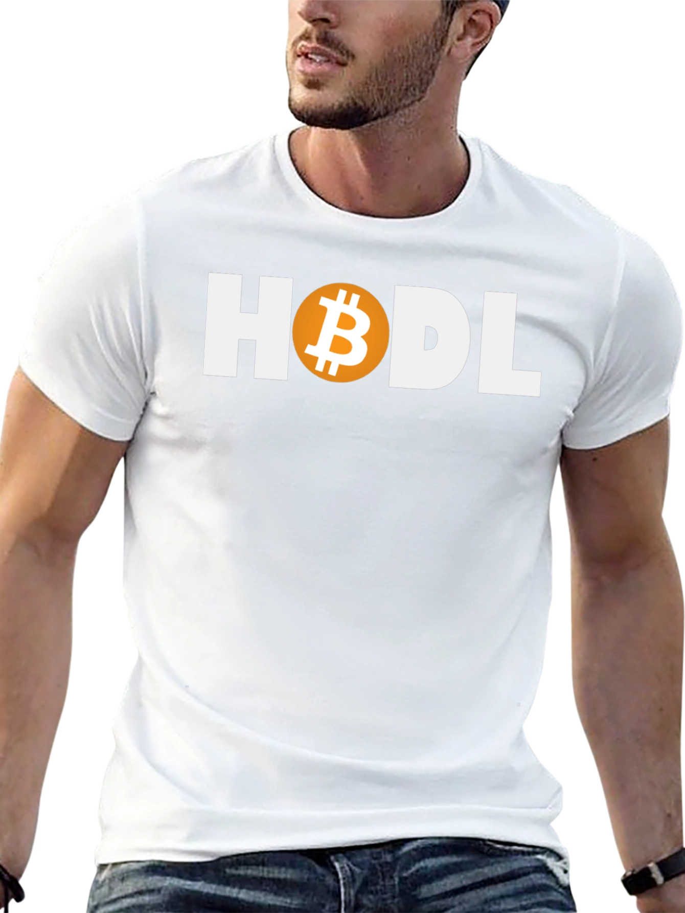 HODL Bitcoin T-Shirt - Crypto Investor Tee