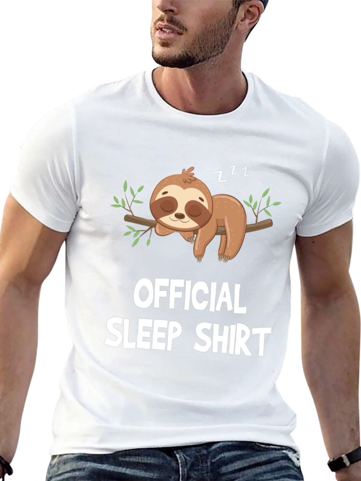 Official Sleep Shirt - Sloth T-Shirt