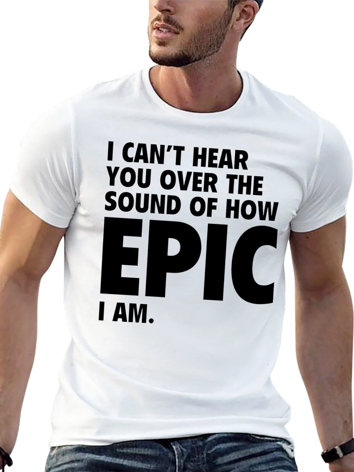 Epic Statement T-Shirt: Bold & Confident Design