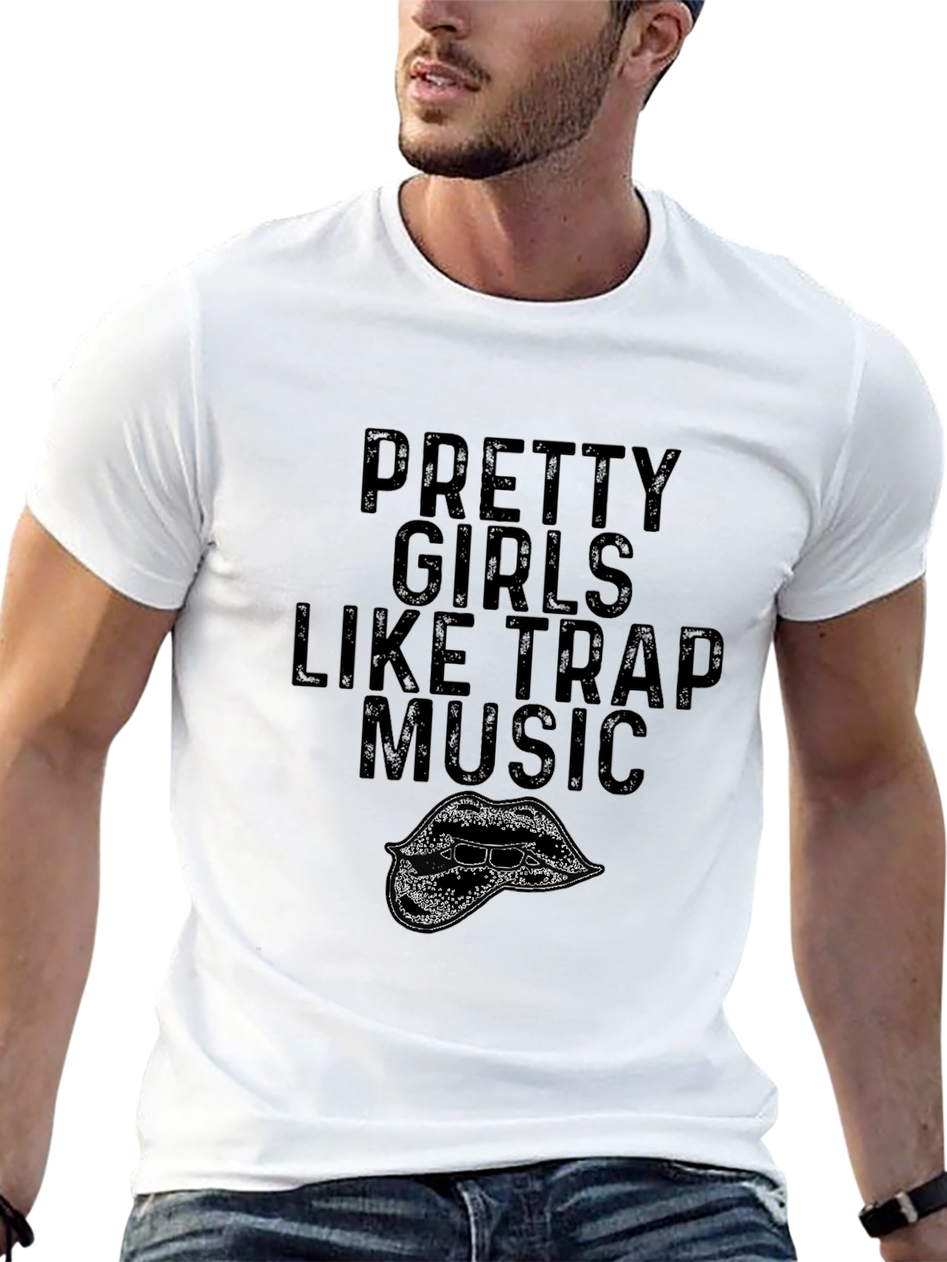 Pretty Girls Like Trap Music Graphic Tee