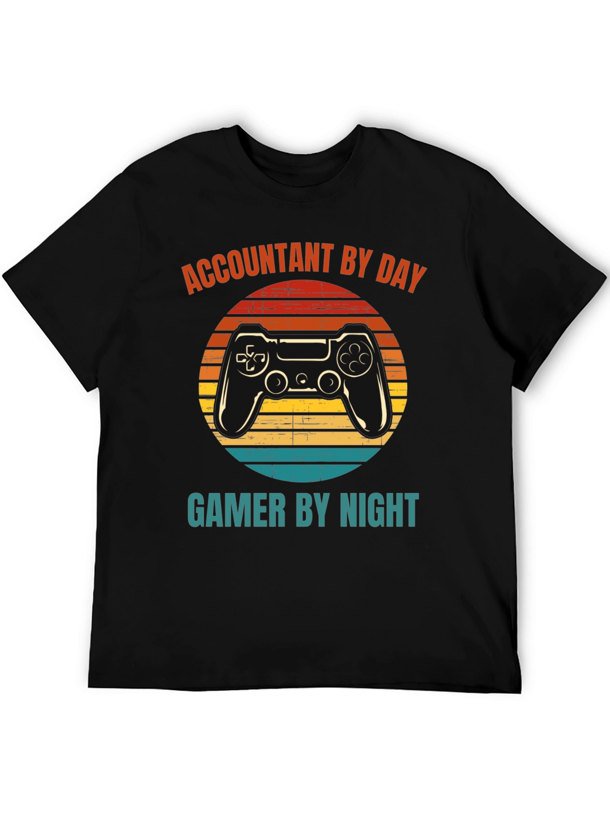 Accountant By Day Gamer By Night T-Shirt