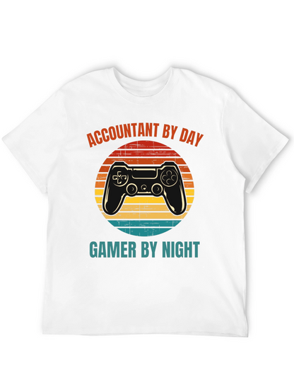 Accountant By Day Gamer By Night T-Shirt