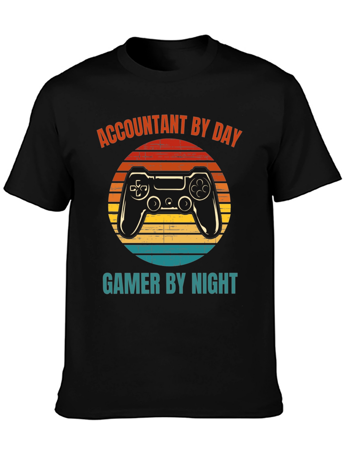 Accountant By Day Gamer By Night T-Shirt