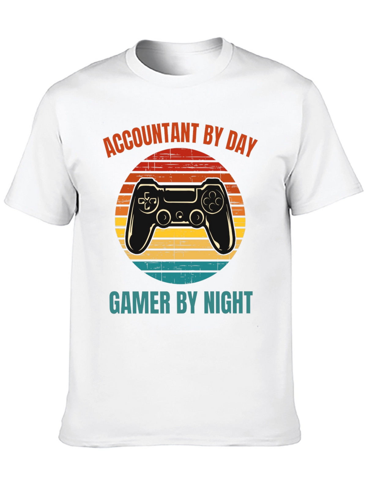 Accountant By Day Gamer By Night T-Shirt