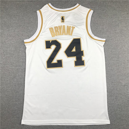 Men's Los Angeles Lakers Kobe Bryant #24 White Swingman Jerseys
