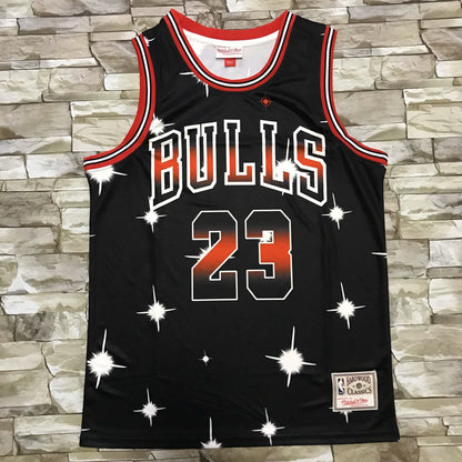 Men's Chicago Bulls Michael Jordan #23 Black Classics Swingman Jerseys