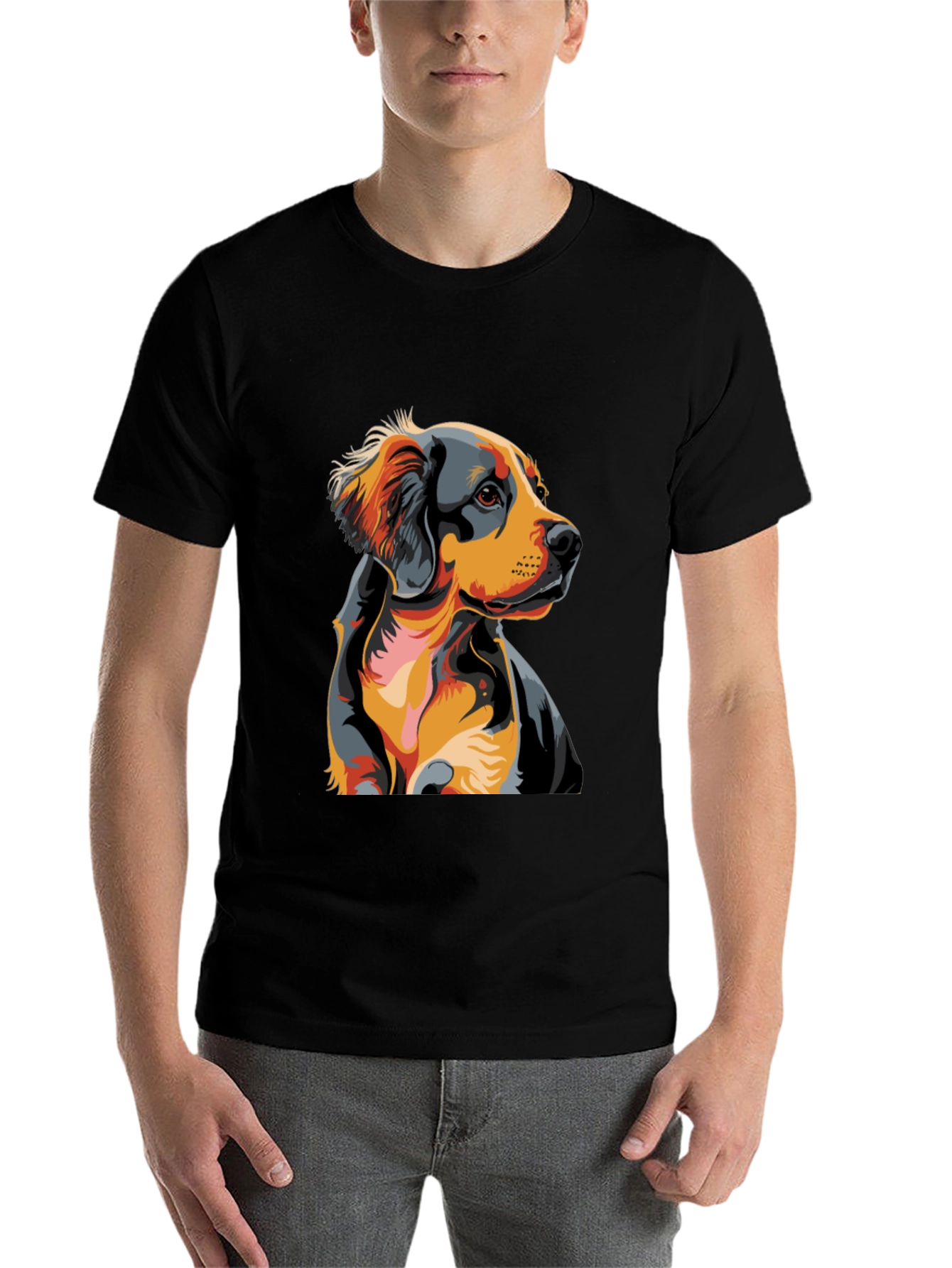 Dog Art Graphic Tee