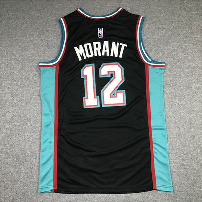 Men's Memphis Grizzlies Ja Morant #12 Black Classics Swingman Jerseys