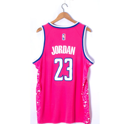 Men's Washington Wizards Michael Jordan #23 Pink 2022/23 Fastbreak Jerseys - City Edition