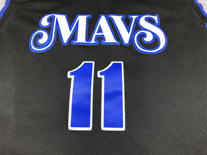 Men's Dallas Mavericks Kyrie Irving #11 Black 2023/24 Swingman Jerseys - City Edition