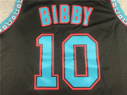 Men's Memphis Grizzlies Mike Bibby #10 Black Classics Swingman Jerseys